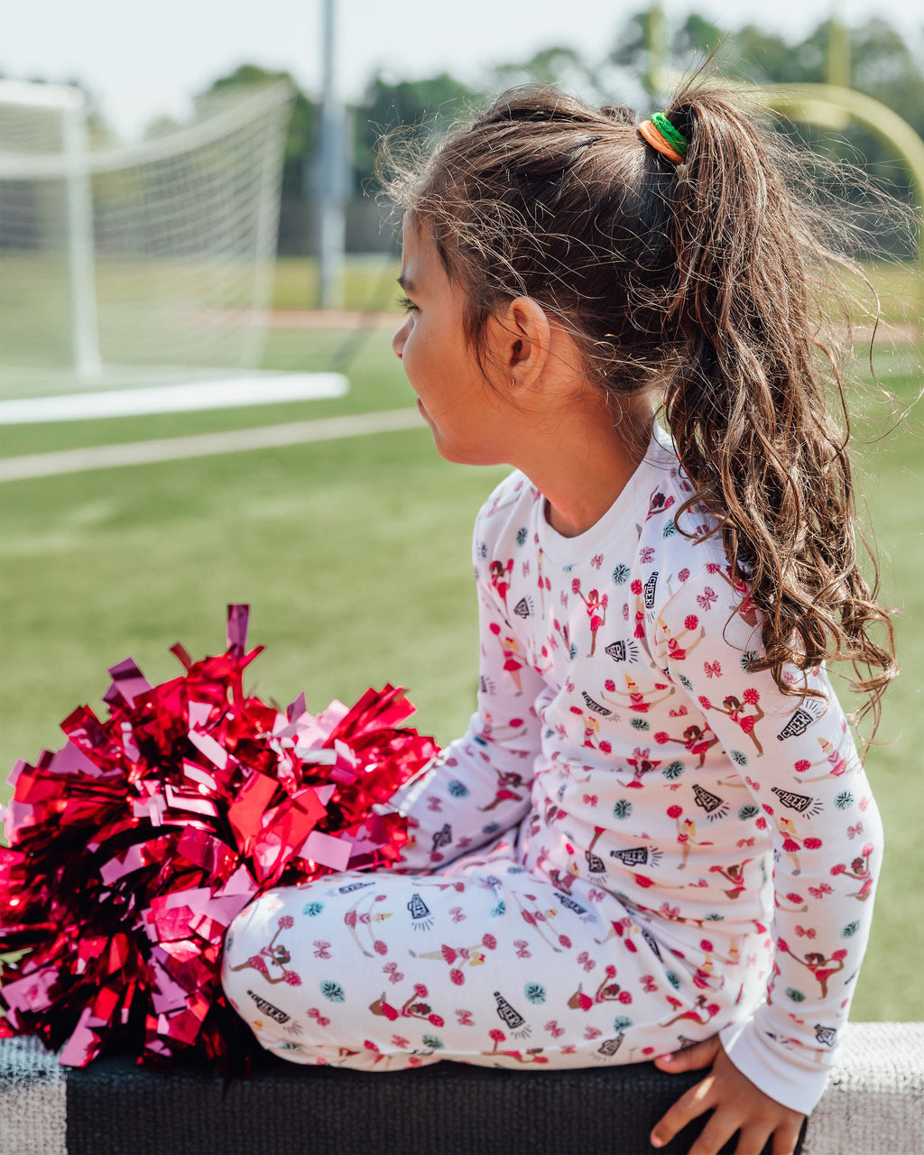 The Organic Long Sleeve Pajama Set [Cheer]