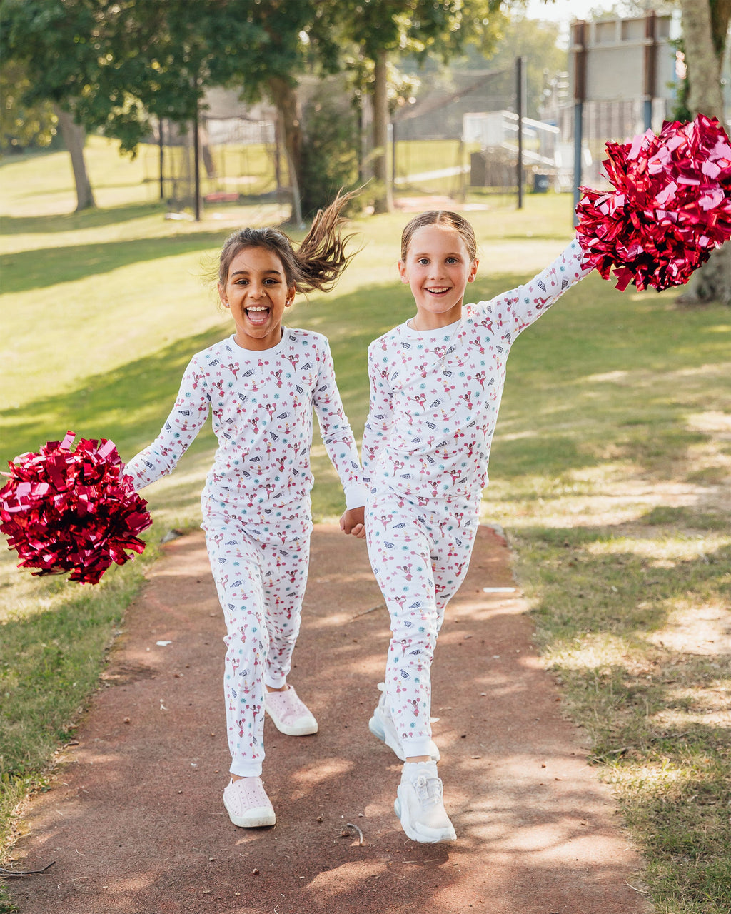 The Organic Long Sleeve Pajama Set [Cheer]