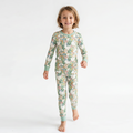 Daisy Goose Garden Meadow Floral Kids Two-Piece Pajama Set