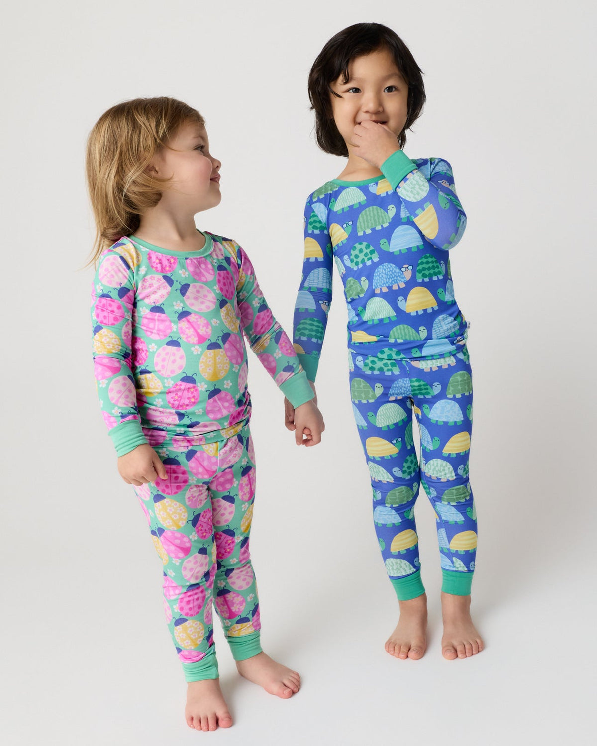 Shell Parade Two-Piece Pajama Set