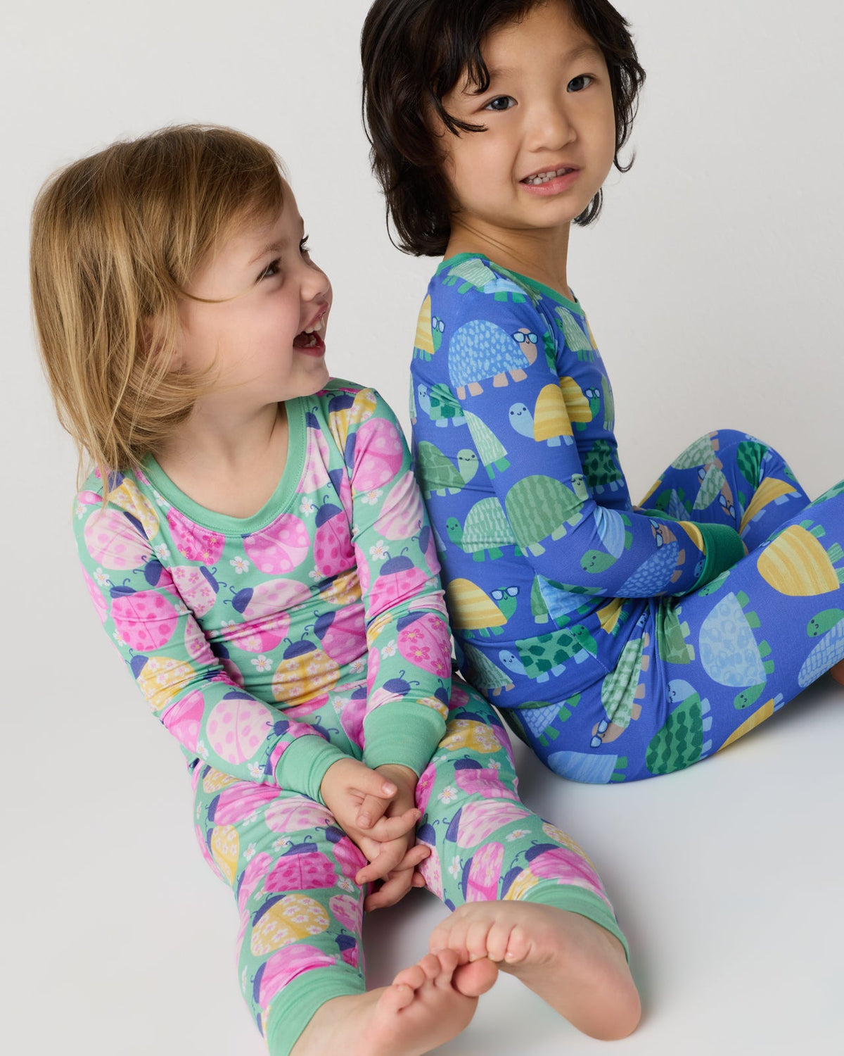 Ladybug Meadow Two-Piece Pajama Set