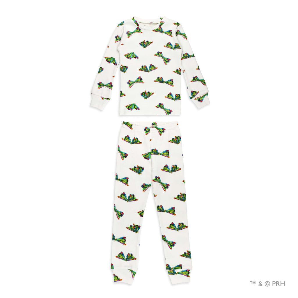 Long Sleeve Pajama Set - Butterfly