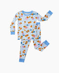 Capyjama Family Matching Bamboo Two Piece Long Sleeve Pajama Set
