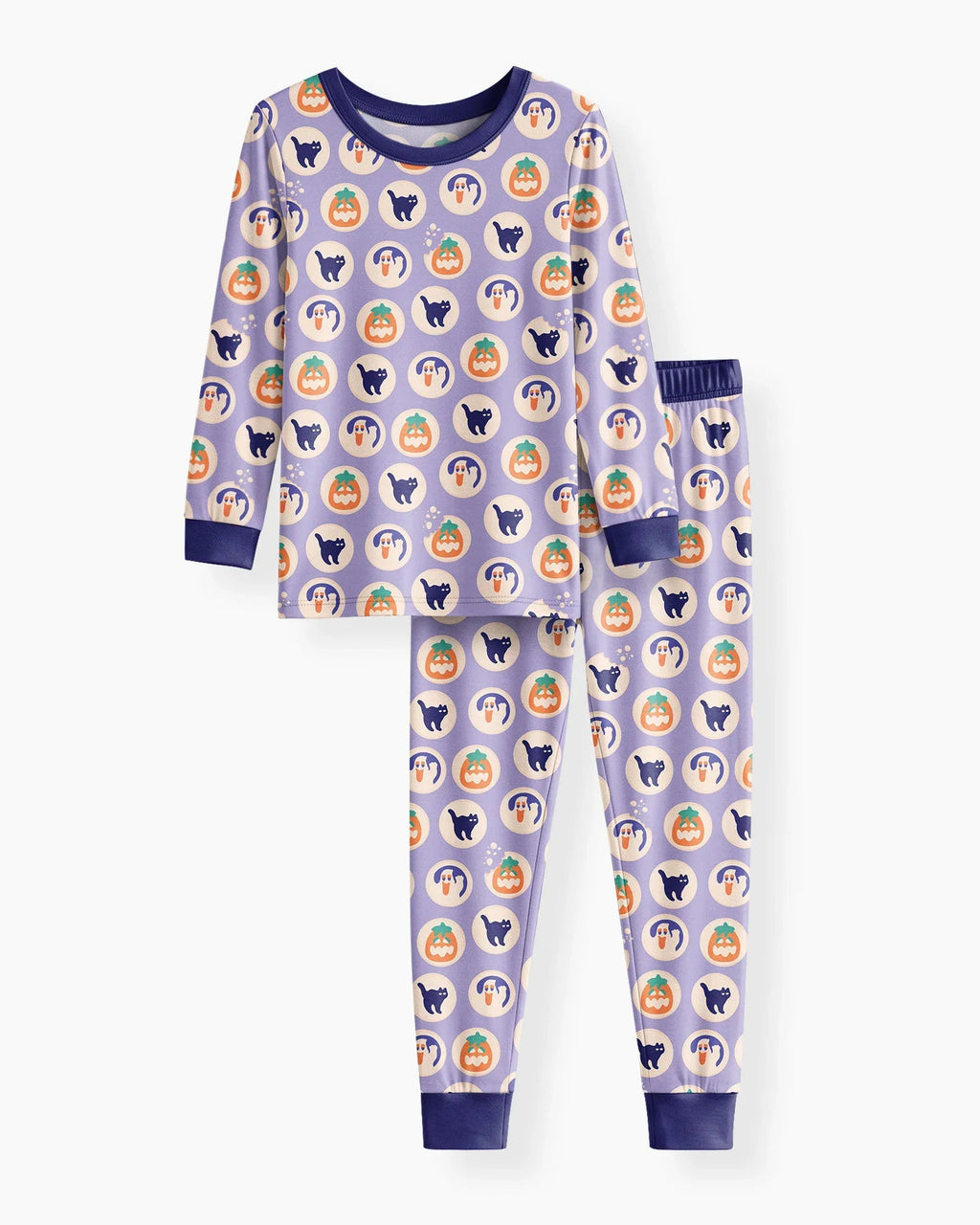 Boo Crew Bamboo Two Piece Long Sleeve Pajama Set