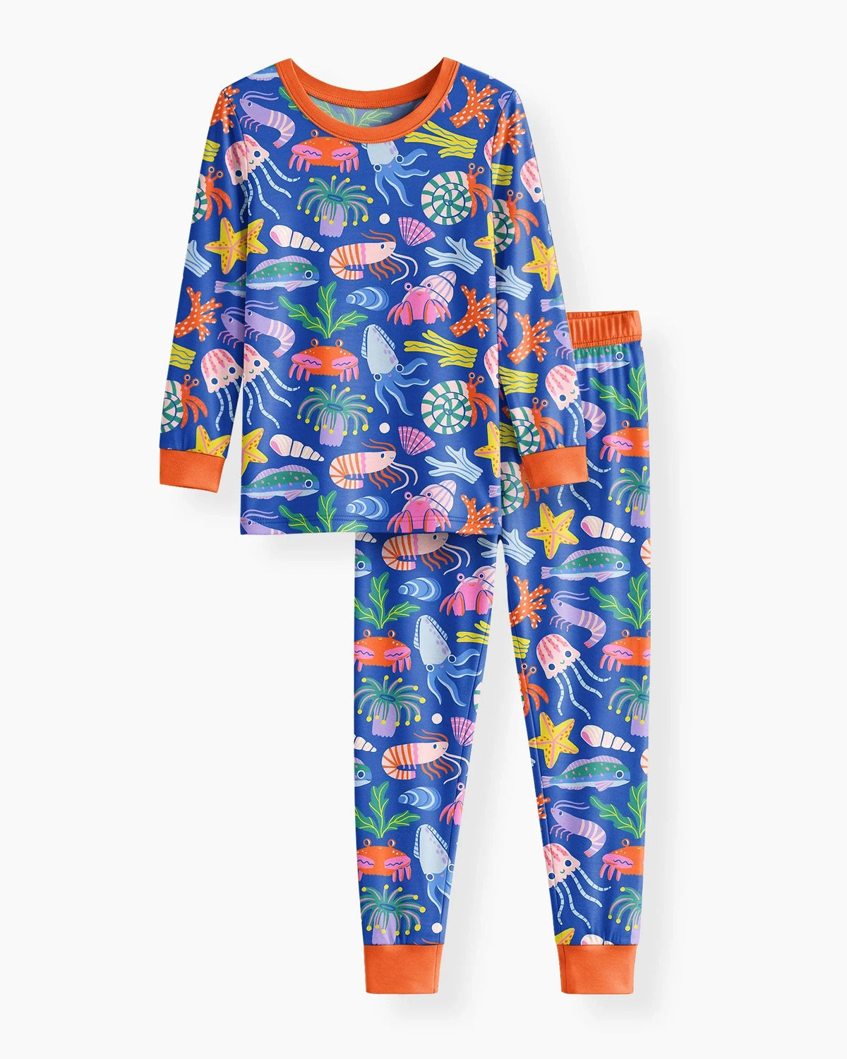 Under the Sea Bamboo Two Piece Long Sleeve Pajama Set