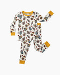 Born to Ride Together Family Matching Bamboo Two Piece Long Sleeve Pajama Set