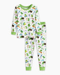 Brave Gator Days Bamboo Two Piece Long Sleeve Pajama Set