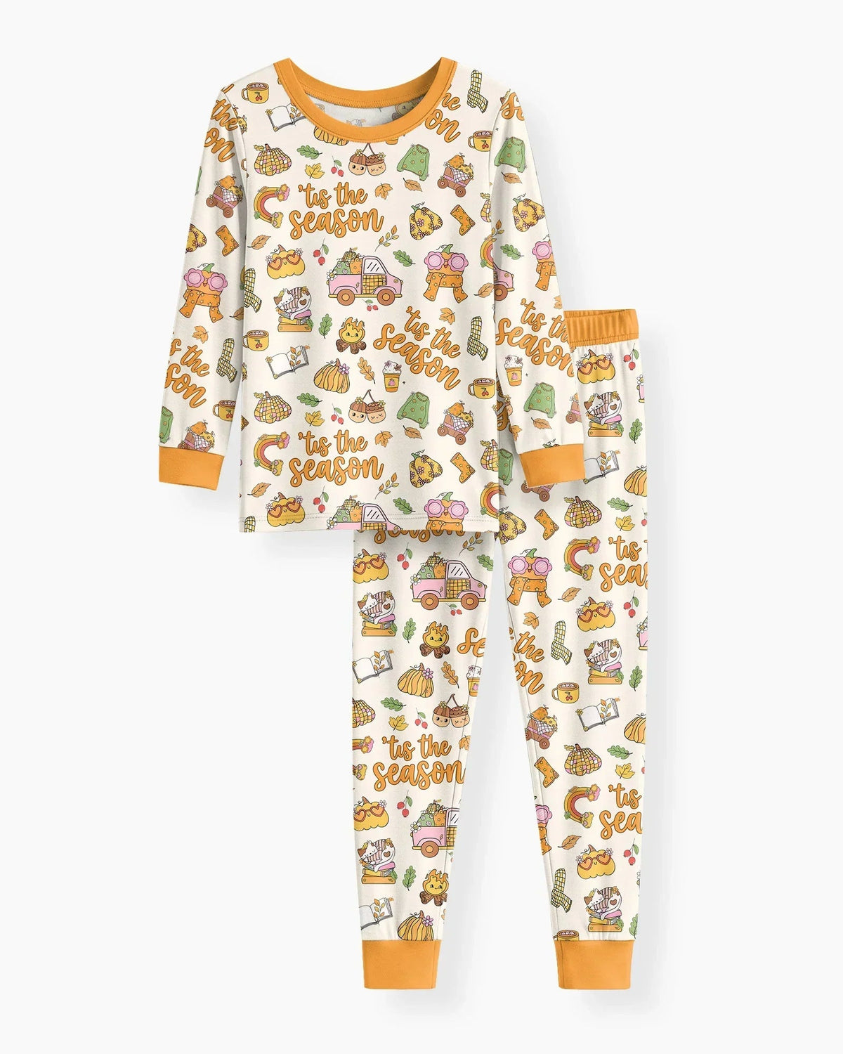 'Tis The Season Bamboo Two Piece Long Sleeve Pajama Set