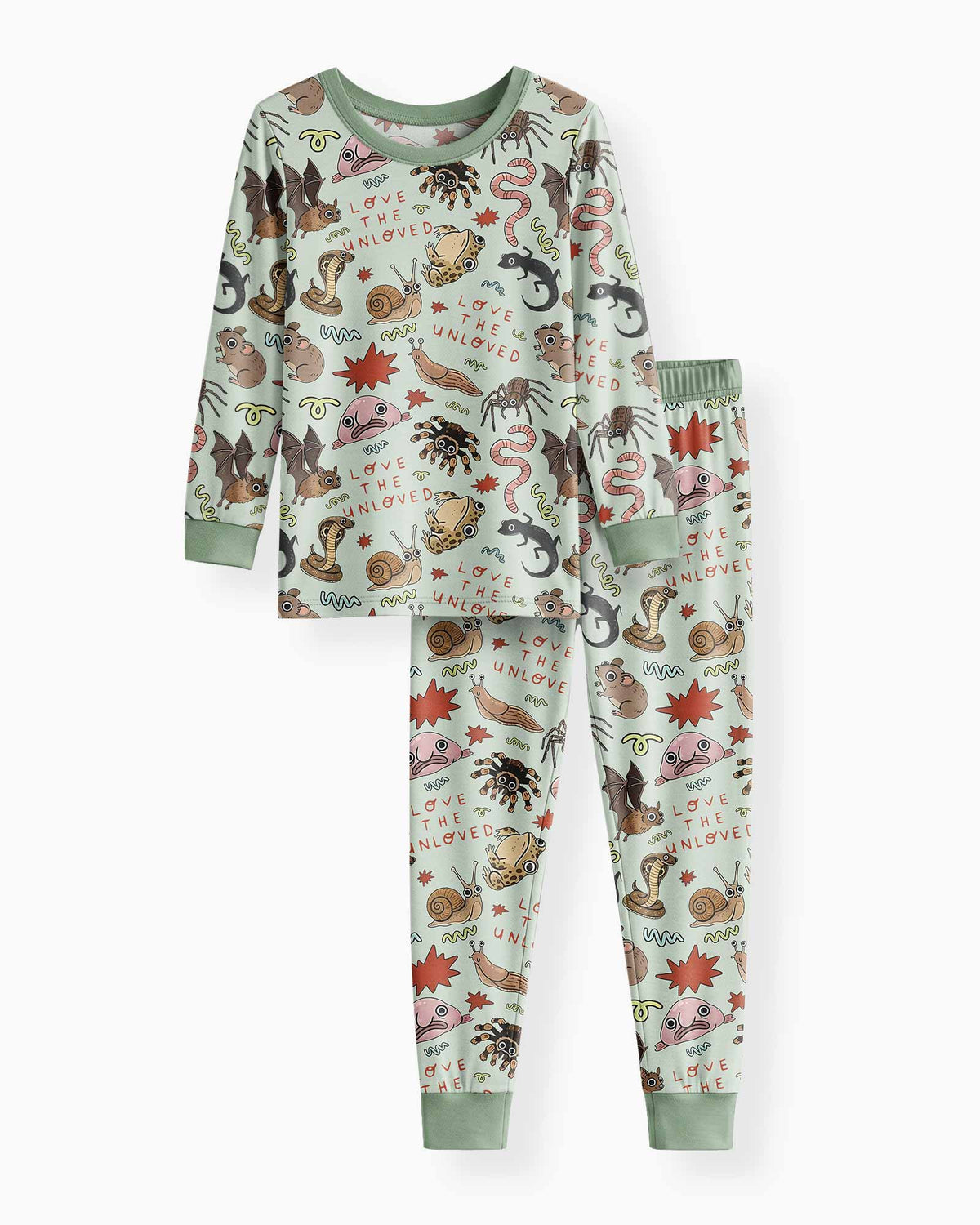 Love the Unloved Bamboo Two Piece Long Sleeve Pajama Set
