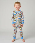 Lone Star State Bamboo Two Piece Long Sleeve Pajama Set