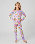 Custom Name You're A Glitter Dumpling Bamboo Two Piece Long Sleeve Pajama Set