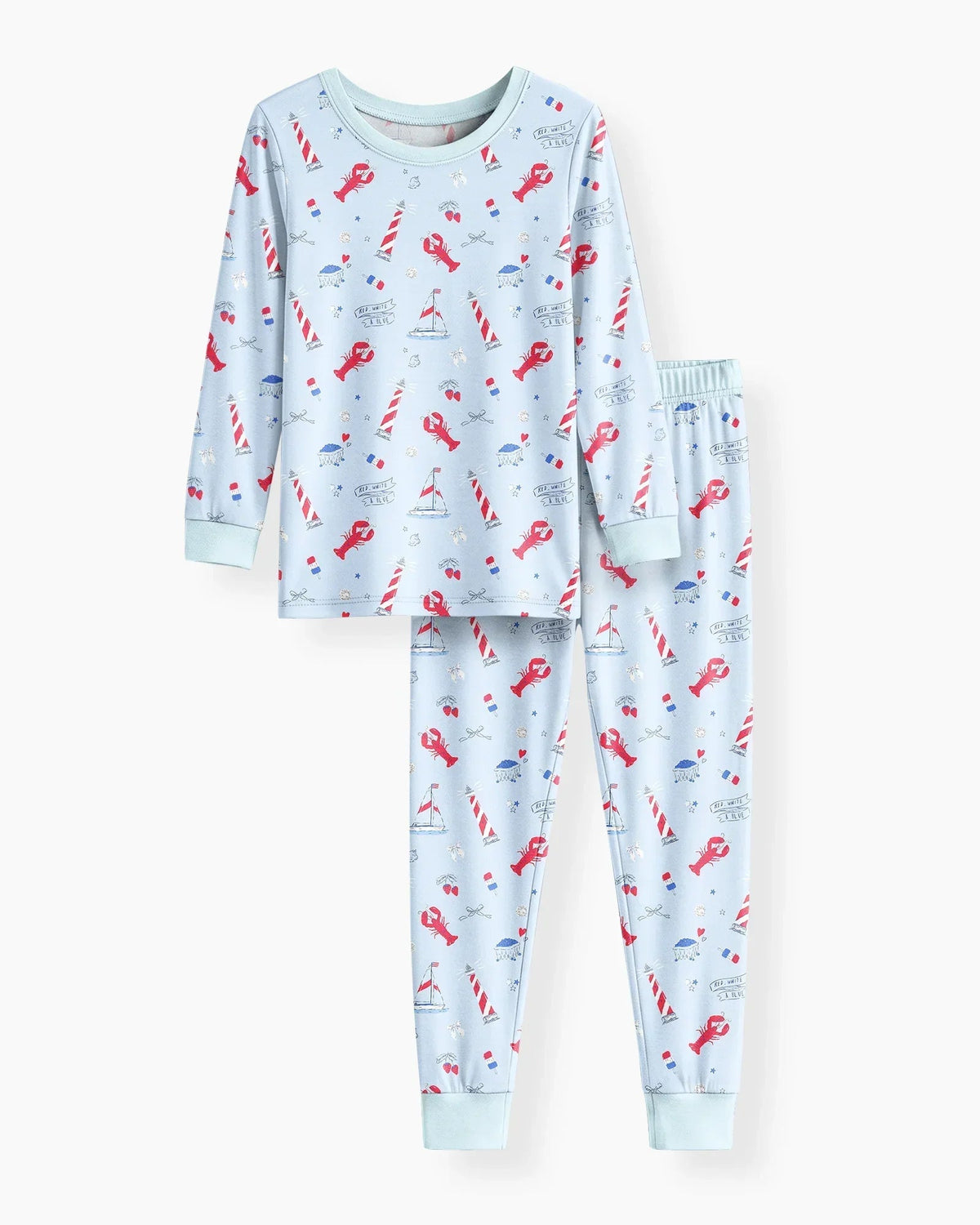 East Coast Bamboo Two Piece Long Sleeve Pajama Set