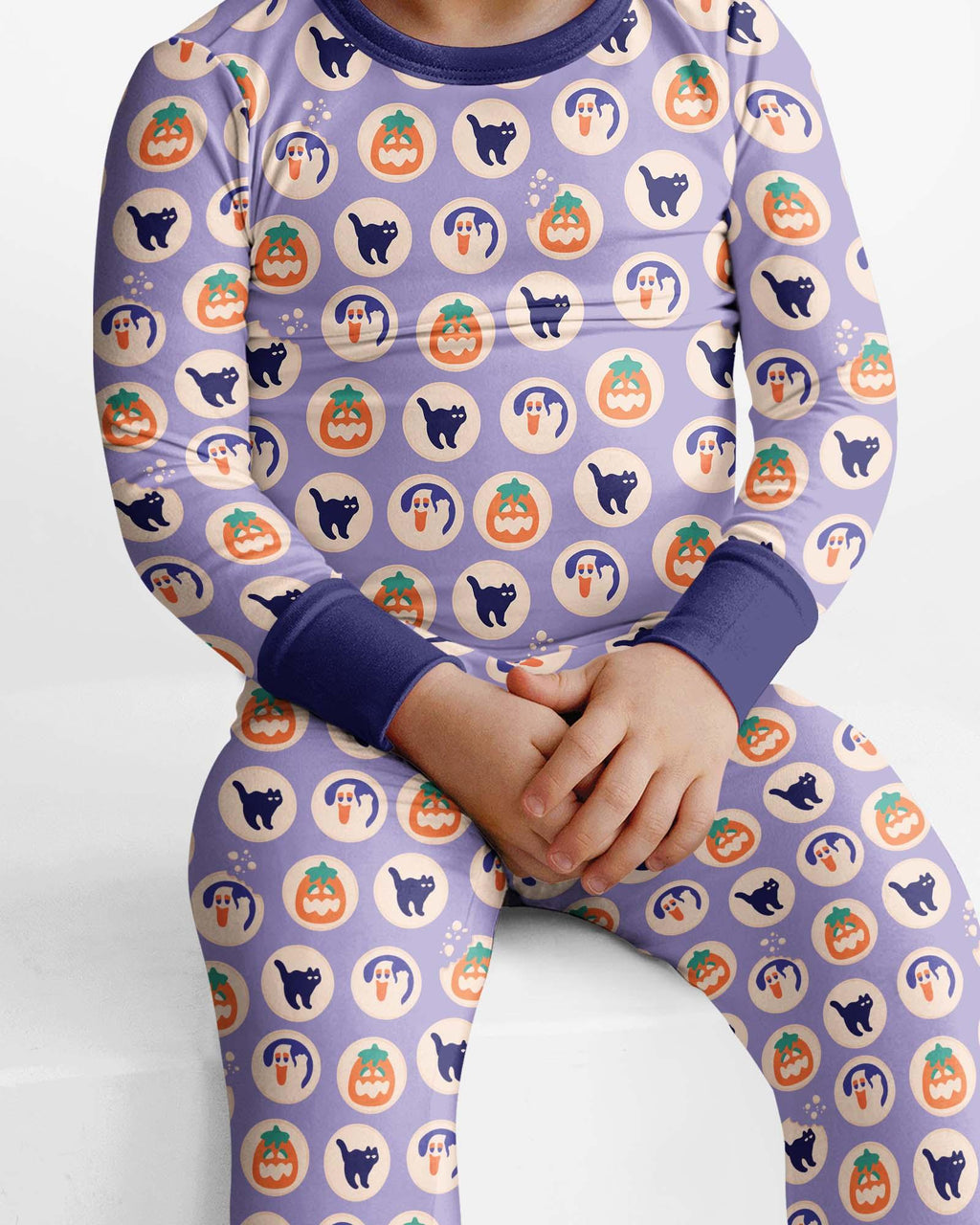 Boo Crew Bamboo Two Piece Long Sleeve Pajama Set