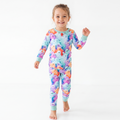 Halloween Rainbow Ghost Bamboo Long Sleeve Pajama Set