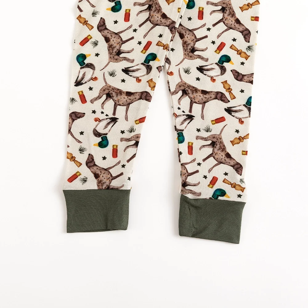 Hound Duck Bamboo Long Sleeve Pajama Set