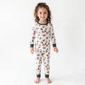 Santa Claus Christmas Tree Bamboo Long Sleeve Pajama Set