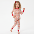 Christmas Plaid Red Bamboo Long Sleeve Pajama Set