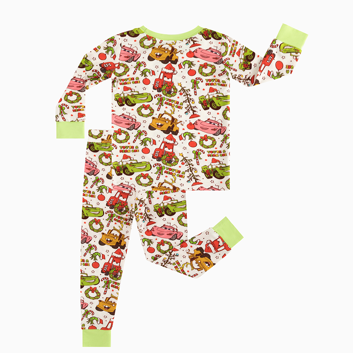 Christmas Toy Pals Kids Bamboo Two-Piece Pajama Set