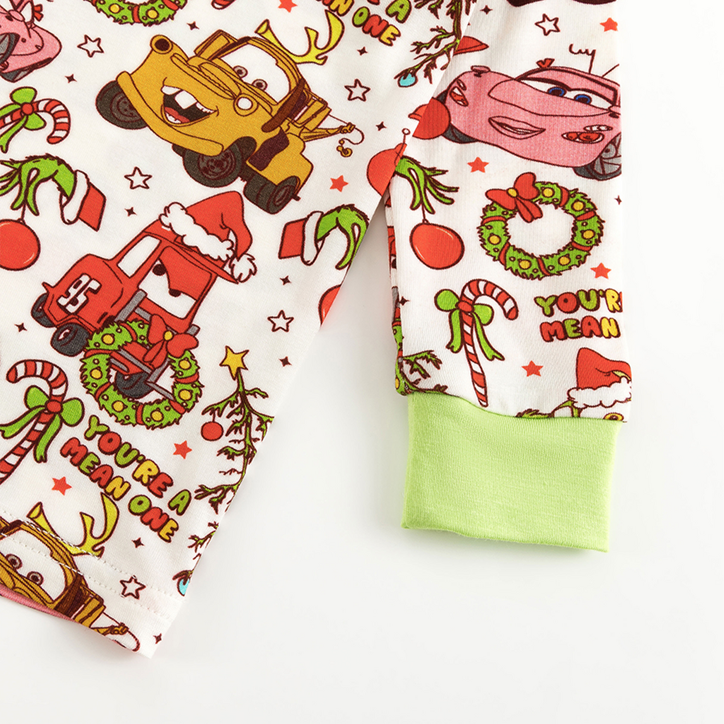 Christmas Toy Pals Kids Bamboo Two-Piece Pajama Set
