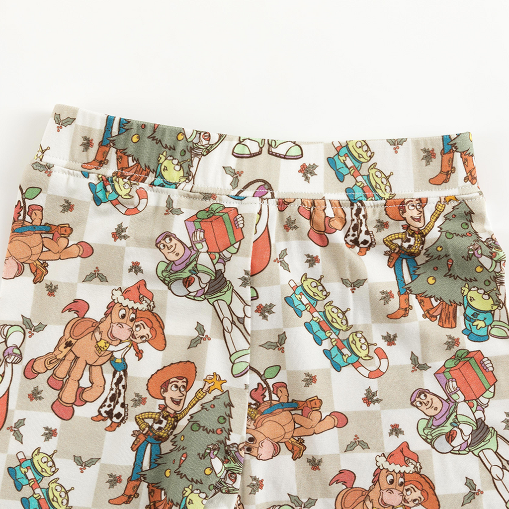 Christmas Toy Story Kids Bamboo Two-Piece Pajama Set