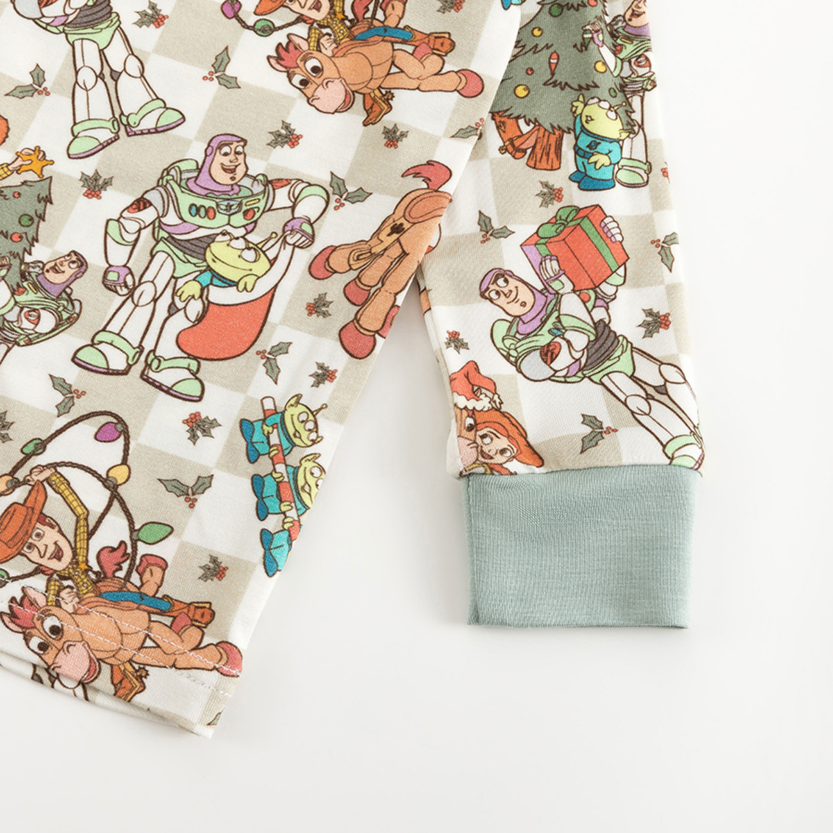 Christmas Toy Story Kids Bamboo Two-Piece Pajama Set