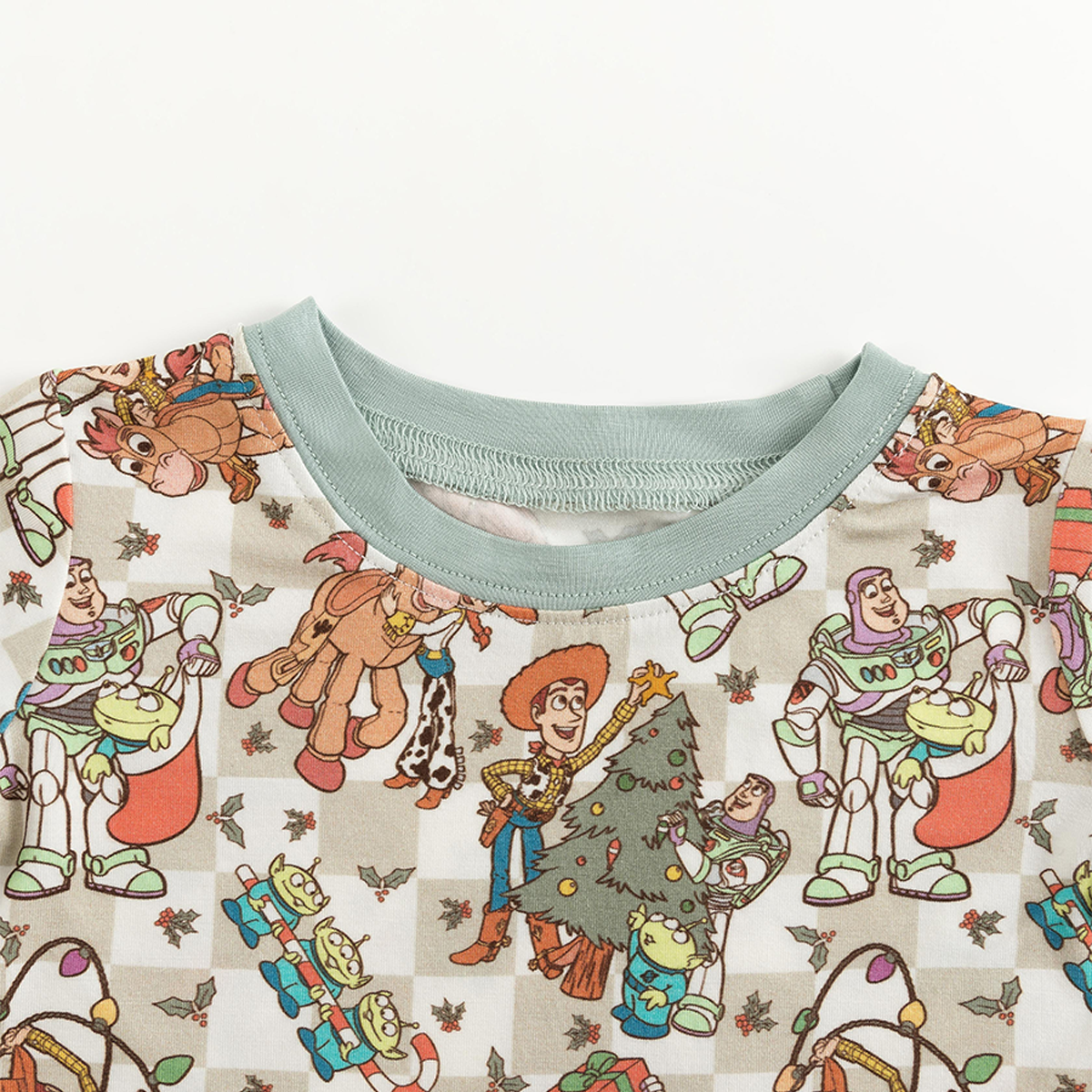 Christmas Toy Story Kids Bamboo Two-Piece Pajama Set