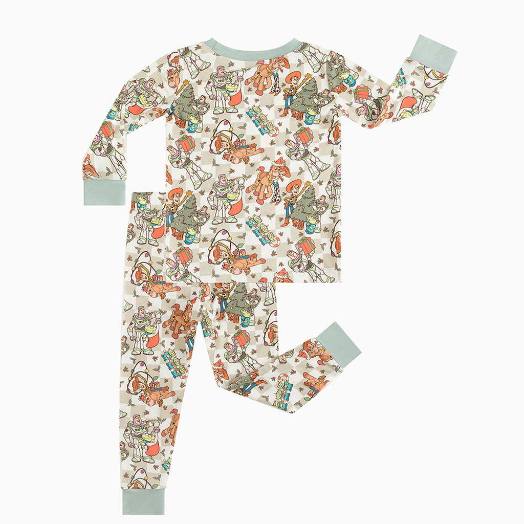 Christmas Toy Story Kids Bamboo Two-Piece Pajama Set