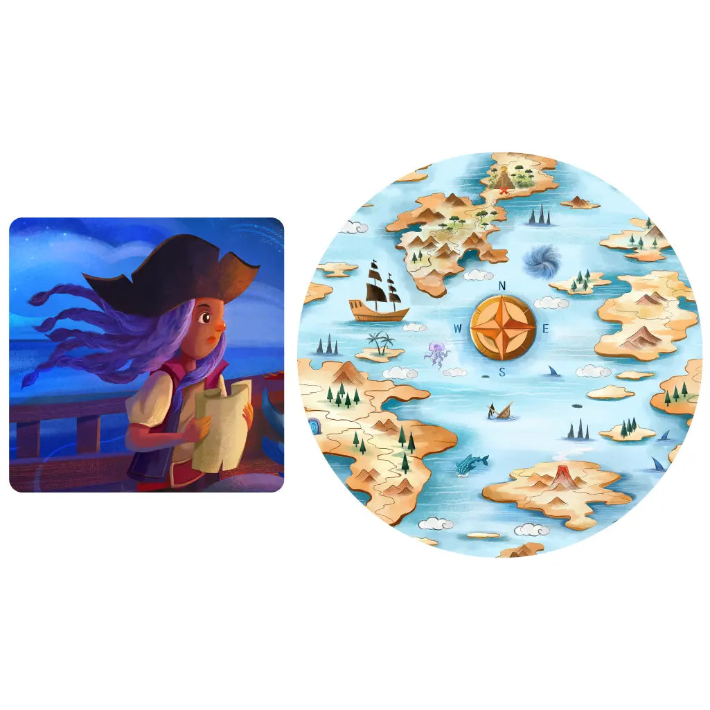 Pirate Map Pajama Set