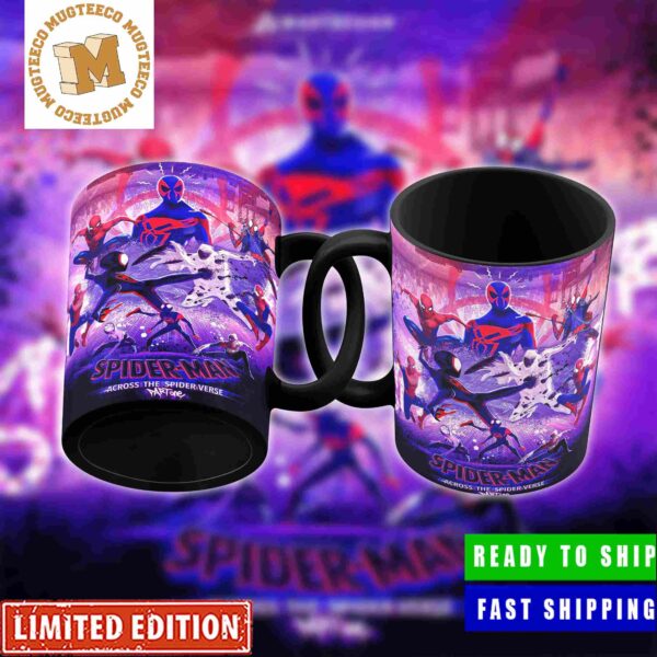 Marvel Spider-Man Across The Spider-Verse Partone Movie Poster Coffee Ceramic Mug