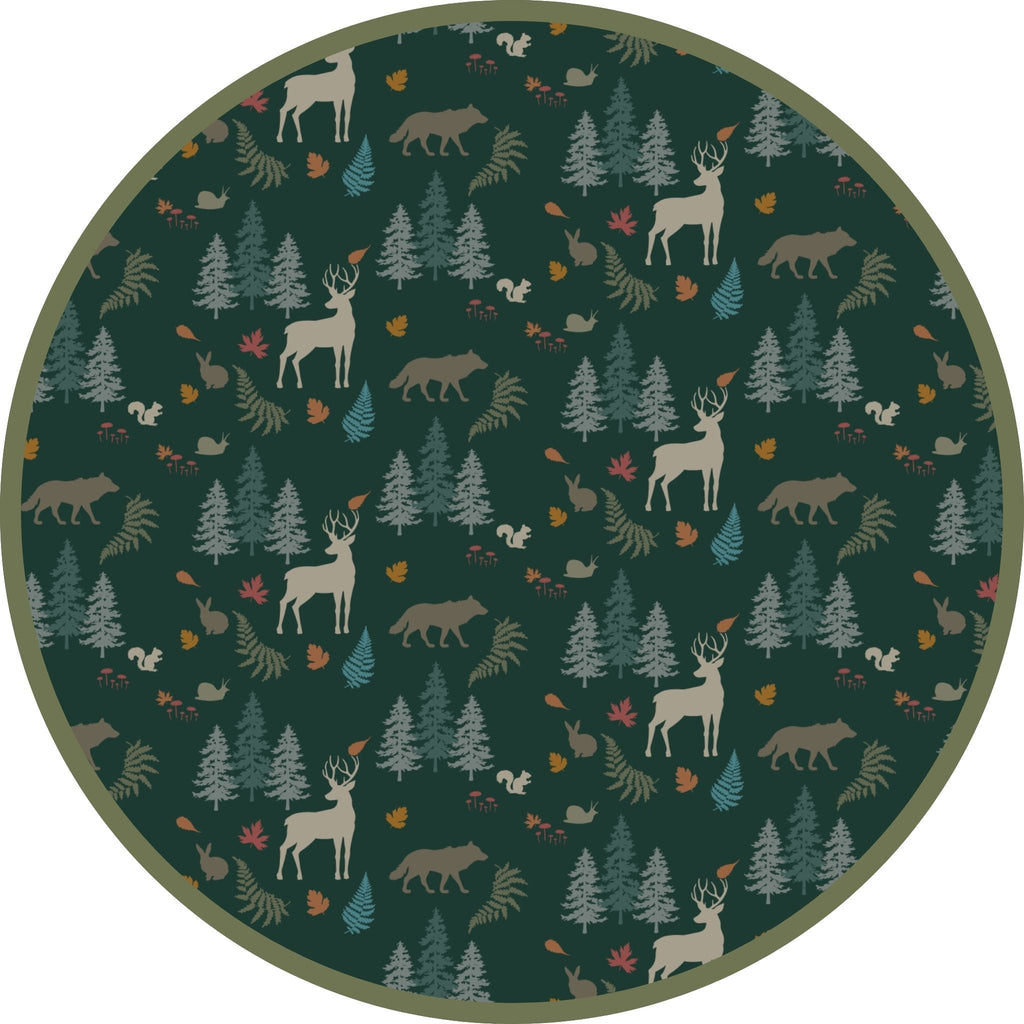 Midnight Forest Two-Piece Bamboo Long Sleeve Pajama Kids Pants Set