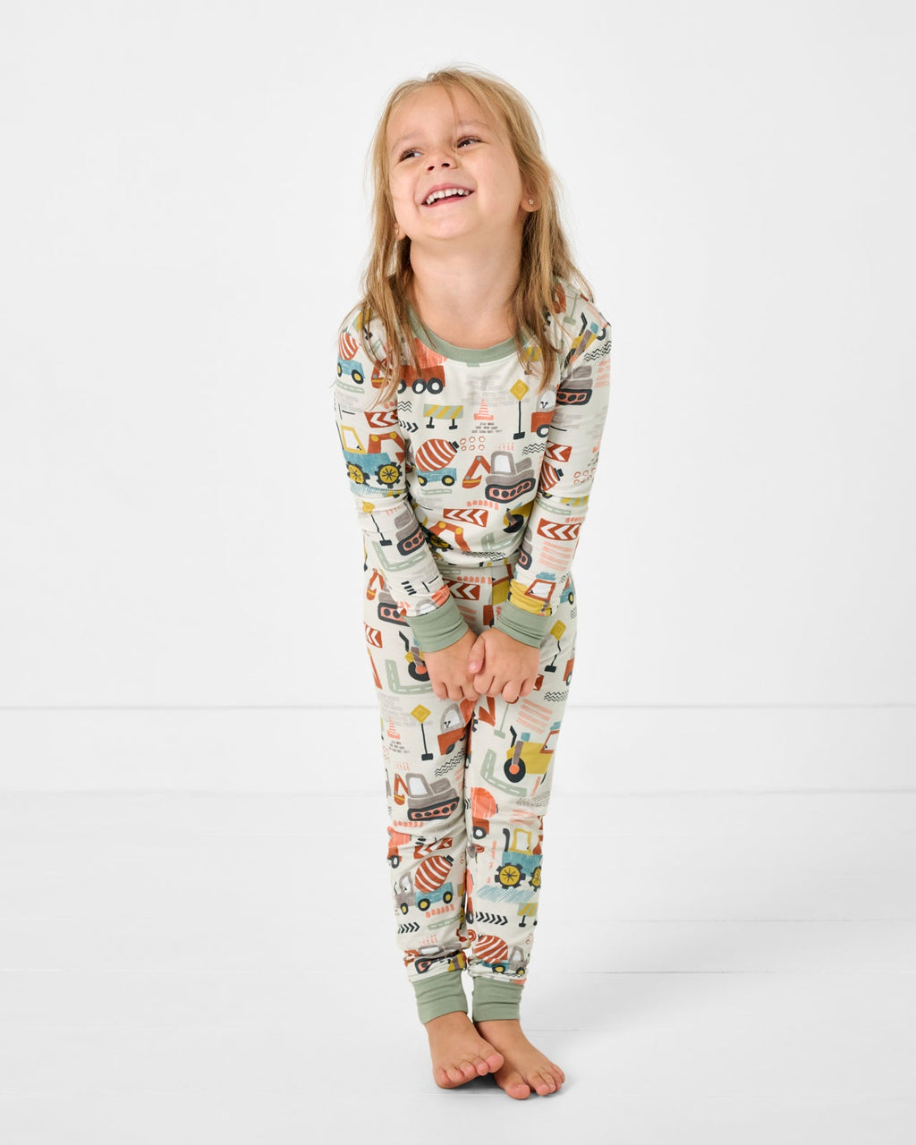 Mini Builders Two-Piece Pajama Set