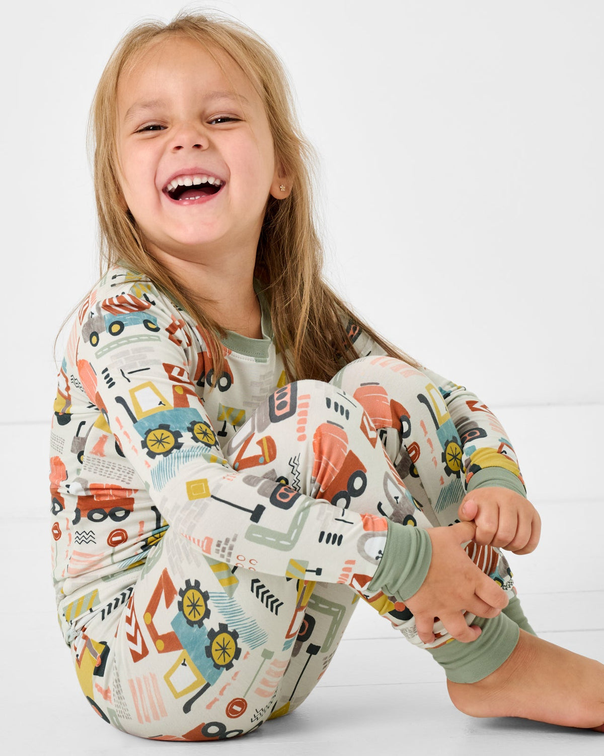 Mini Builders Two-Piece Pajama Set