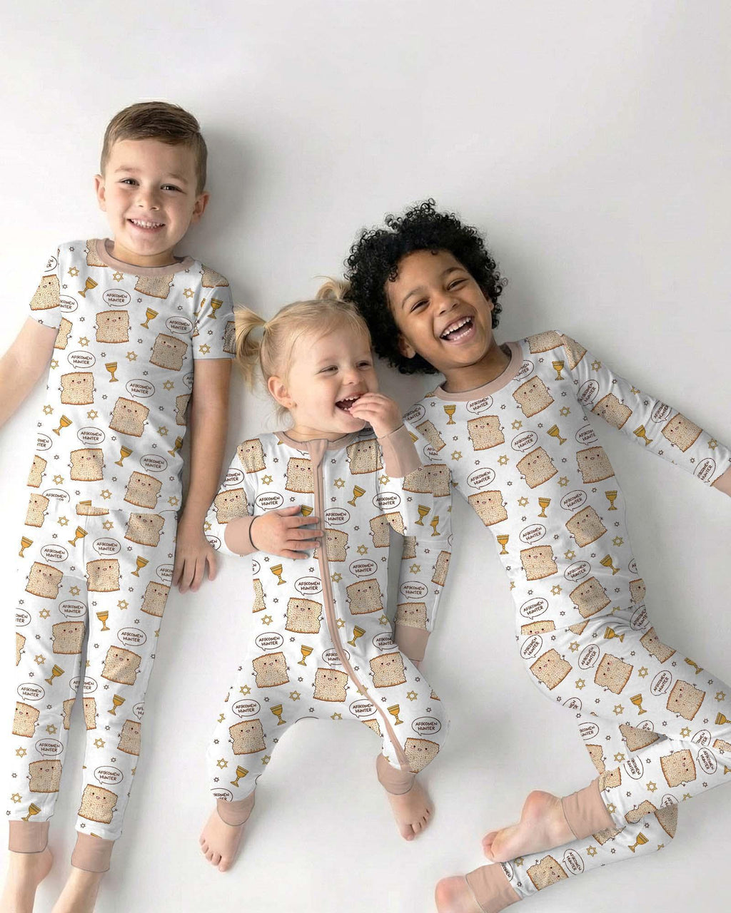 Afikomen Hunter Bamboo Two Piece Long Sleeve Pajama Set