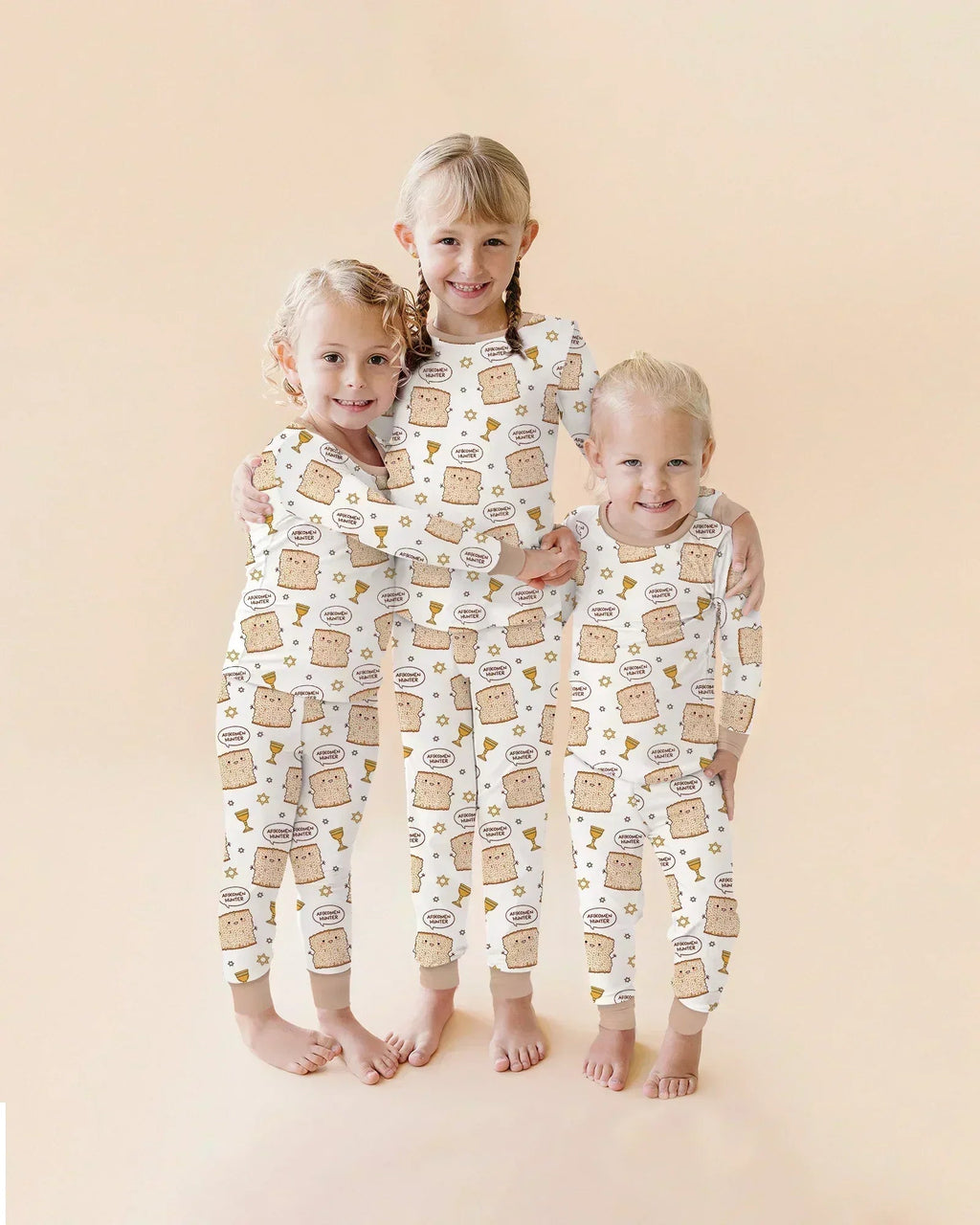 Afikomen Hunter Bamboo Two Piece Long Sleeve Pajama Set