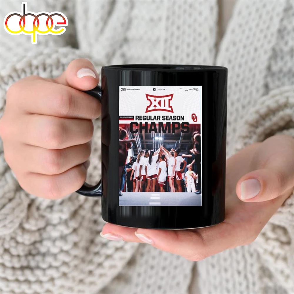 Oklahoma Sooners Back-to-back Big 12 Conference Women's Basketball Regular Season Mug
