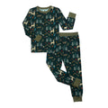 Midnight Forest Two-Piece Bamboo Long Sleeve Pajama Kids Pants Set