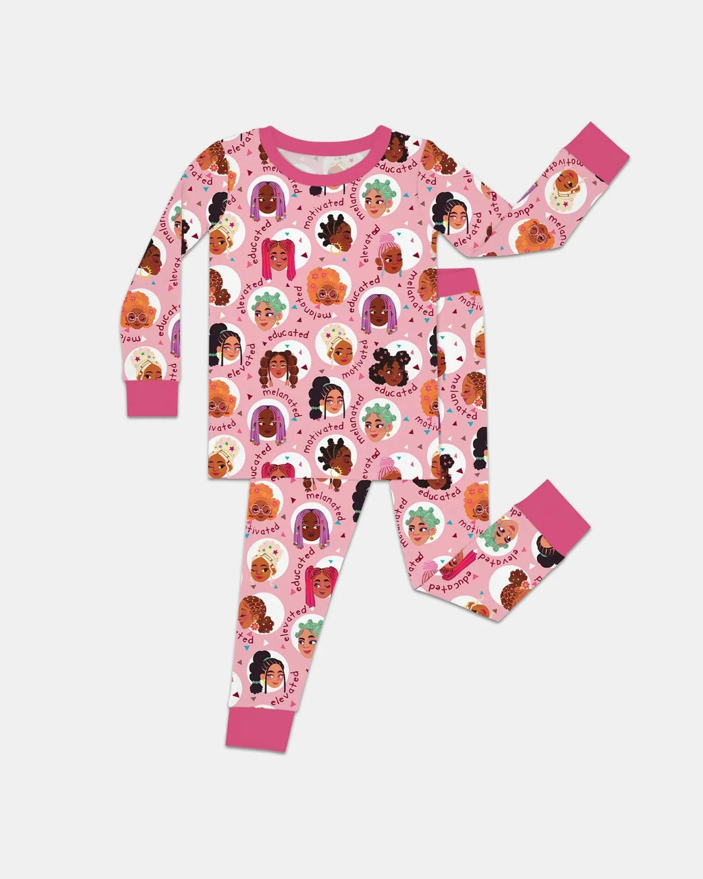 Little Queens Two Piece Long Sleeve Pajama Set