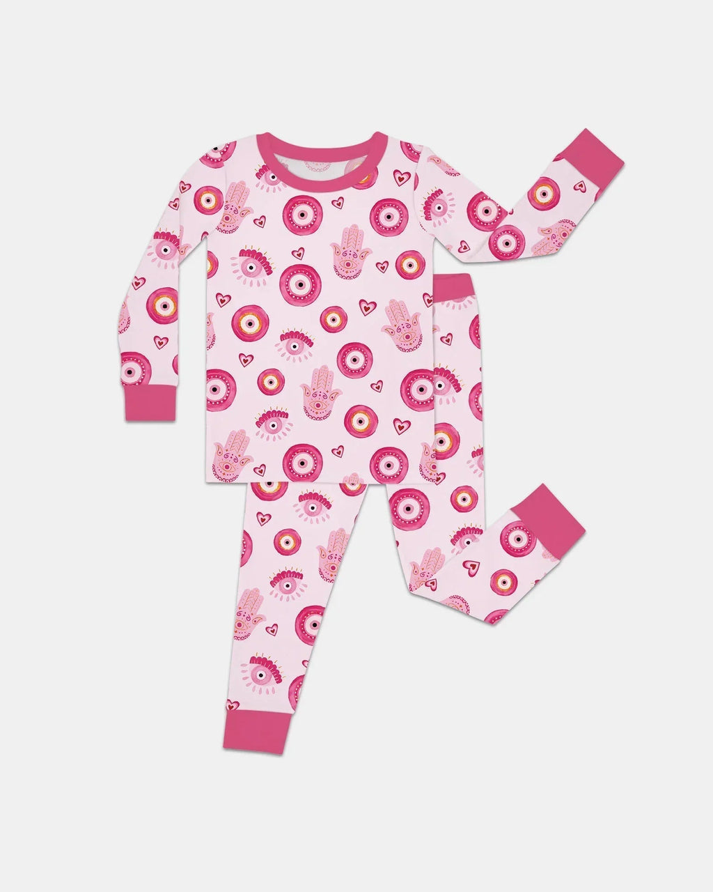 Mini Mystic Family Matching Bamboo Two Piece Long Sleeve Pajama Set