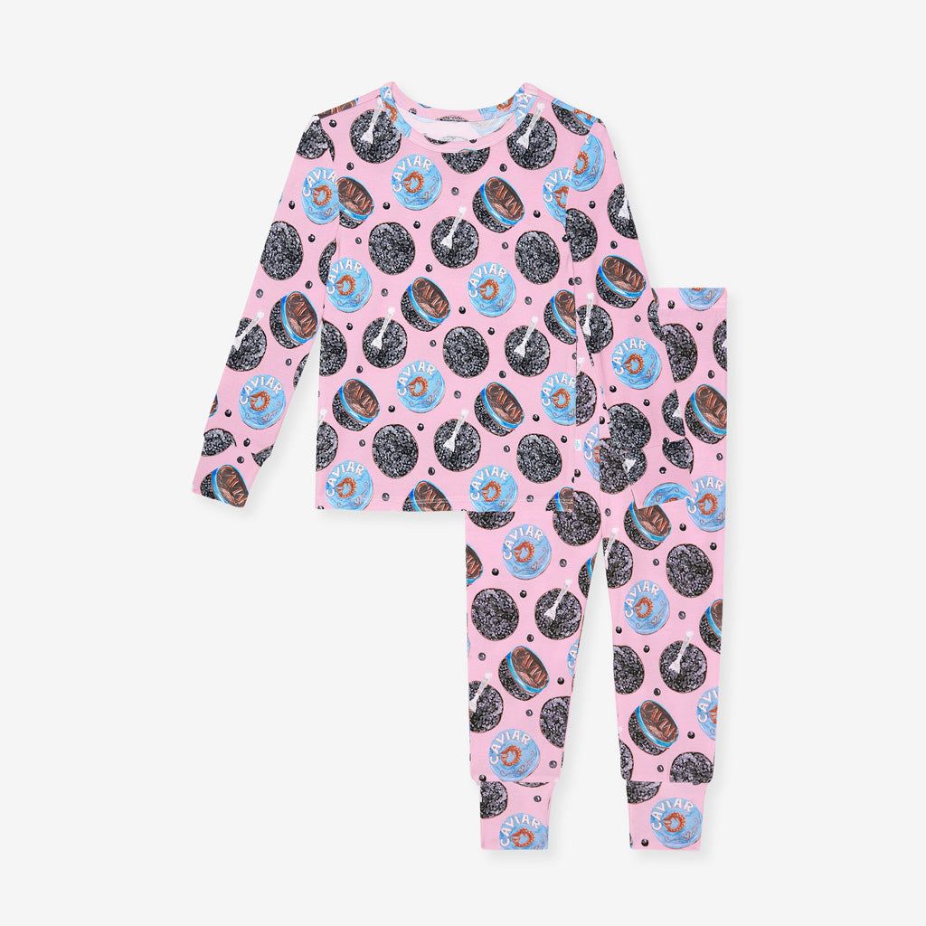 Posh Caviar Classic Pajama Set