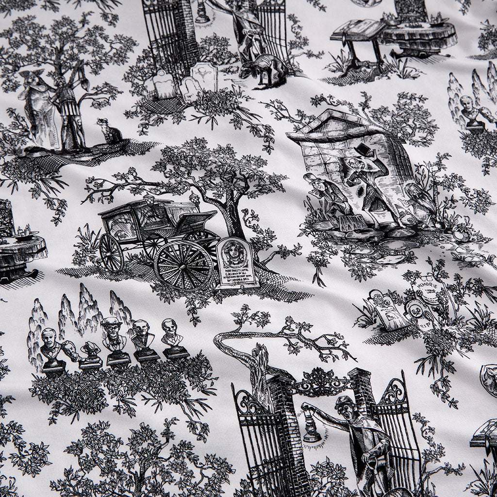 Disney The Haunted Mansion Toile Classic Pajama Set