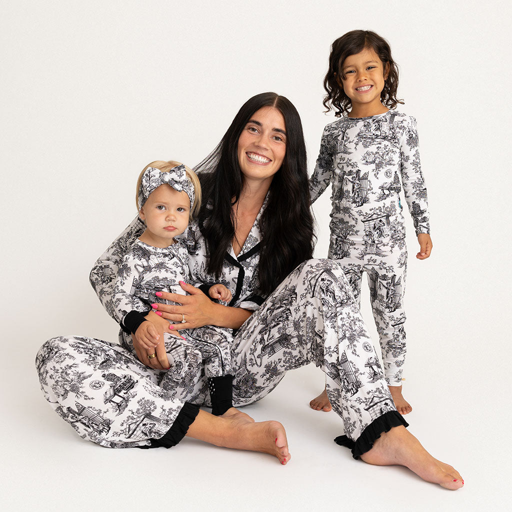 Disney The Haunted Mansion Toile Classic Pajama Set