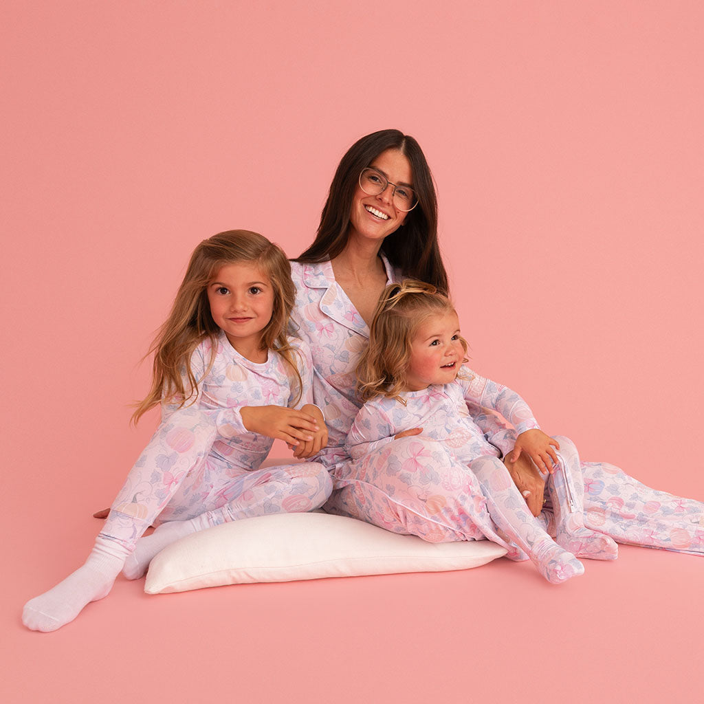 Posh Pumpkins Classic Pajama Set