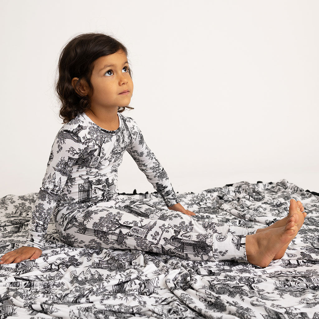 Disney The Haunted Mansion Toile Classic Pajama Set