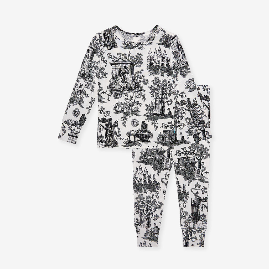 Disney The Haunted Mansion Toile Classic Pajama Set