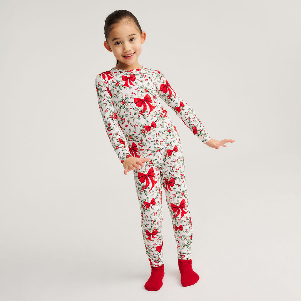 Happy Holly-days Classic Pajama Set