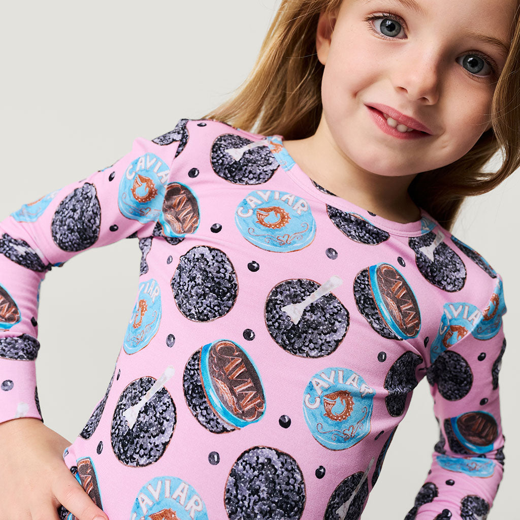 Posh Caviar Classic Pajama Set