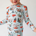 Disney Pixar Cars Rte 66 Classic Pajama Set