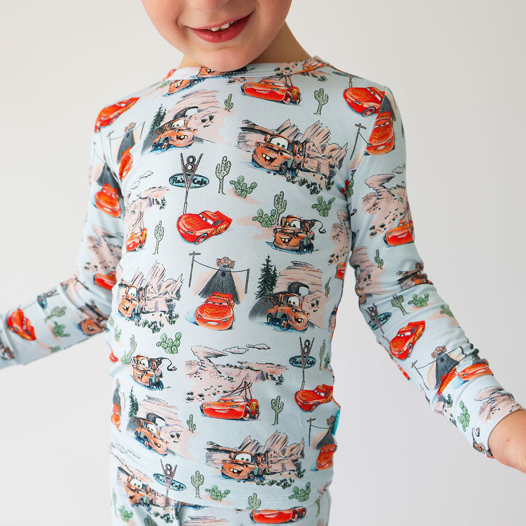 Disney Pixar Cars Rte 66 Classic Pajama Set