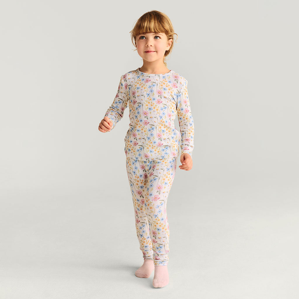 Hazel Pointelle Pajama Set