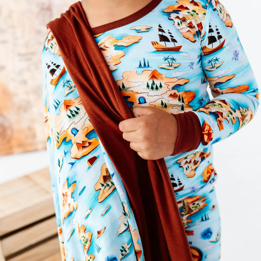 Pirate Map Pajama Set